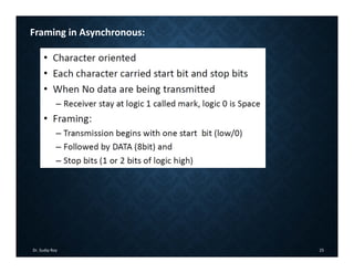 Dr. Sudip Roy 25
Framing in Asynchronous:
 