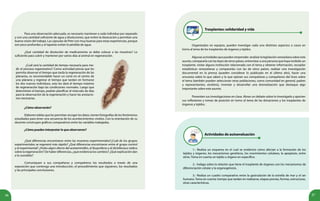 36 37
Actividades de autoevaluación
1.- Realiza un esquema en el cual se evidencie cómo afectan a la formación de los
tejidos y órganos, los mecanismos genéticos, los movimientos celulares, la apoptosis, entre
otros. Toma en cuenta un tejido u órgano en específico.
2.- Indaga sobre la relación que tiene el trasplante de órganos con los mecanismos de
diferenciación celular y la organogénesis.
3.- Realiza un cuadro comparativo entre la gastrulación de la estrella de mar y el ser
humano. Toma en cuenta: tiempo que tardan en realizarse, etapas previas, formas, estructuras,
otras características.
¿Cómo observarán?
Elaboren tablas que les permitan recoger los datos, tomen fotografías de los fenómenos
estudiados para tener una secuencia de los acontecimientos vividos. Con la orientación de su
docente construyan gráficos comparativos entre las variables trabajadas.
¿Cómo pueden interpretar lo que observaron?
¿Qué diferencias encontraron entre las muestras experimentales?¿Cuál de los grupos
experimentales se regeneró más rápido? ¿Qué diferencias encontraron entre el grupo control
y el experimental? ¿Hubo algún efecto del acetaminofén, el ibuprofeno y el diclofenaco sódico
sobre la regeneración? De haber diferencias, ¿qué evidencia los cambios? ¿Qué explicación dan
a lo sucedido?
Comuniquen a sus compañeras y compañeros los resultados a través de una
exposición que contenga una introducción, el procedimiento que siguieron, los resultados
y las principales conclusiones.
¿Cuál será la cantidad de tiempo necesaria para me-
dir el proceso regenerativo? Como actividad previa que les
permita observar el tiempo que tarda la regeneración de las
planarias, es recomendable hacer un corte en el centro de
una planaria y registrar el tiempo que tardan en formarse
los dos nuevos individuos, esto les dará el tiempo máximo
de regeneración bajo las condiciones normales. Luego que
determinen el tiempo, podrán planificar el intervalo de días
para la observación de la regeneración y hacer las anotacio-
nes necesarias.
Para una observación adecuada, es necesario mantener a cada individuo por separado
y con una cantidad suficiente de agua y disoluciones, que eviten la desecación y permitan una
buena visión del trabajo. Las cápsulas de Petri son muy buenas para estas experiencias, porque
son poco profundas y al taparlas evitan la pérdida de agua.
¿Qué cantidad de disolución de medicamento se debe colocar a las muestras? Lo
suficiente para cubrir y mantener por varios días al animal en regeneración.
Trasplantes: solidaridad y vida
Organizados en equipos, pueden investigar cada uno distintos aspectos o casos en
torno al tema de los trasplantes de órganos y tejidos.
Algunas actividades que pueden emprender: analizar la legislación venezolana sobre este
asunto, compararla con las leyes de otros países, entrevistar a una persona que haya recibido un
trasplante, visitar alguna institución relacionada con el tema y obtener información, recopilar
estadísticas venezolanas y compararlas con las de otros países, realizar una investigación
documental en la prensa (pueden considerar lo publicado en el último año), hacer una
encuesta sobre lo que saben y lo que opinan sus compañeras y compañeros del liceo sobre
el tema (también pueden seleccionar otras poblaciones, como comunidad en general, padres
y representantes, etcétera), inventar y desarrollar una dramatización que destaque algo
importante sobre este asunto.
Presenten sus investigaciones en clase. Abran un debate sobre lo investigado y aporten
sus reflexiones y tomas de posición en torno al tema de las donaciones y los trasplantes de
órganos y tejidos.
 