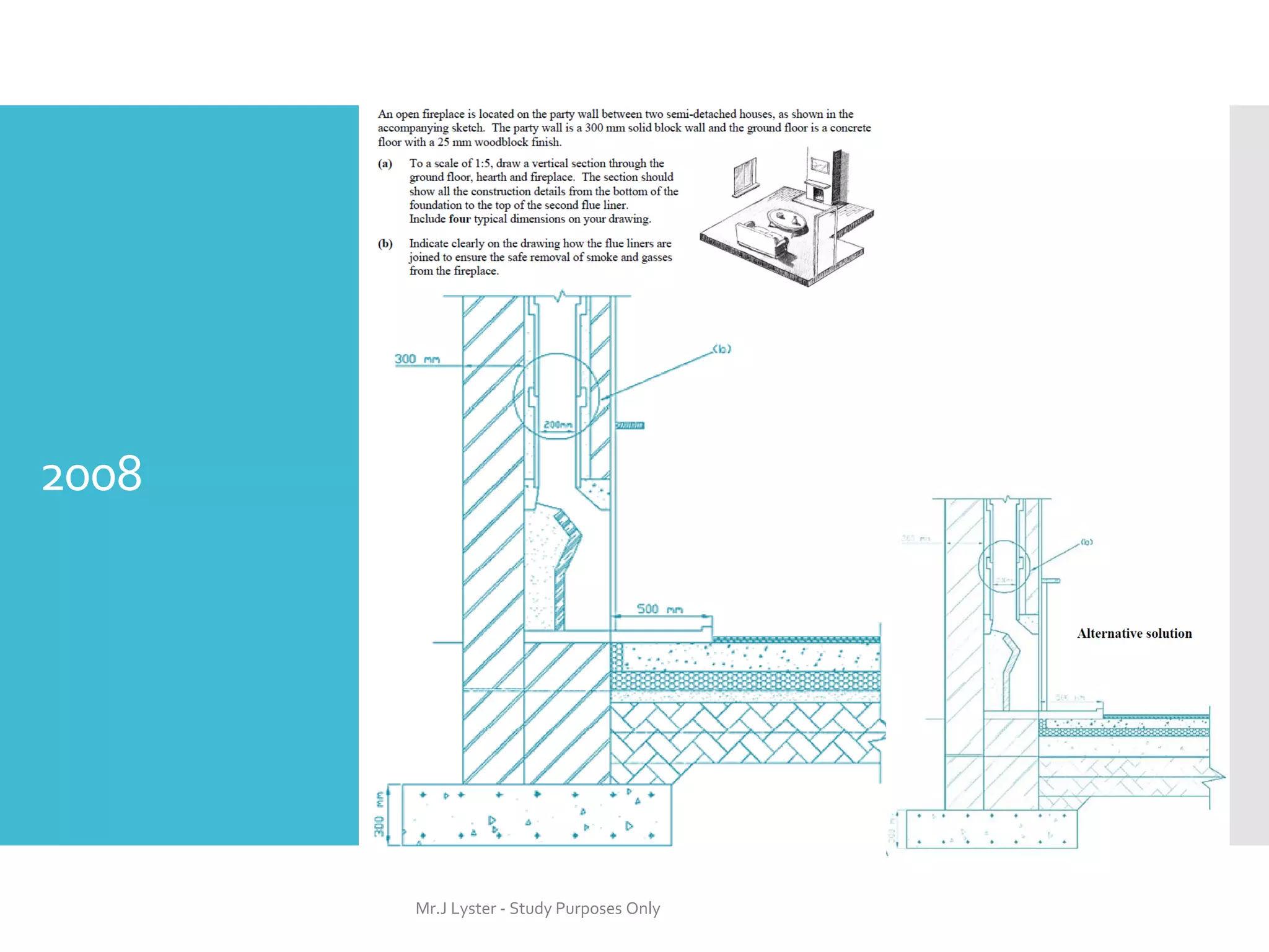 2008
Mr.J Lyster - Study Purposes Only
 