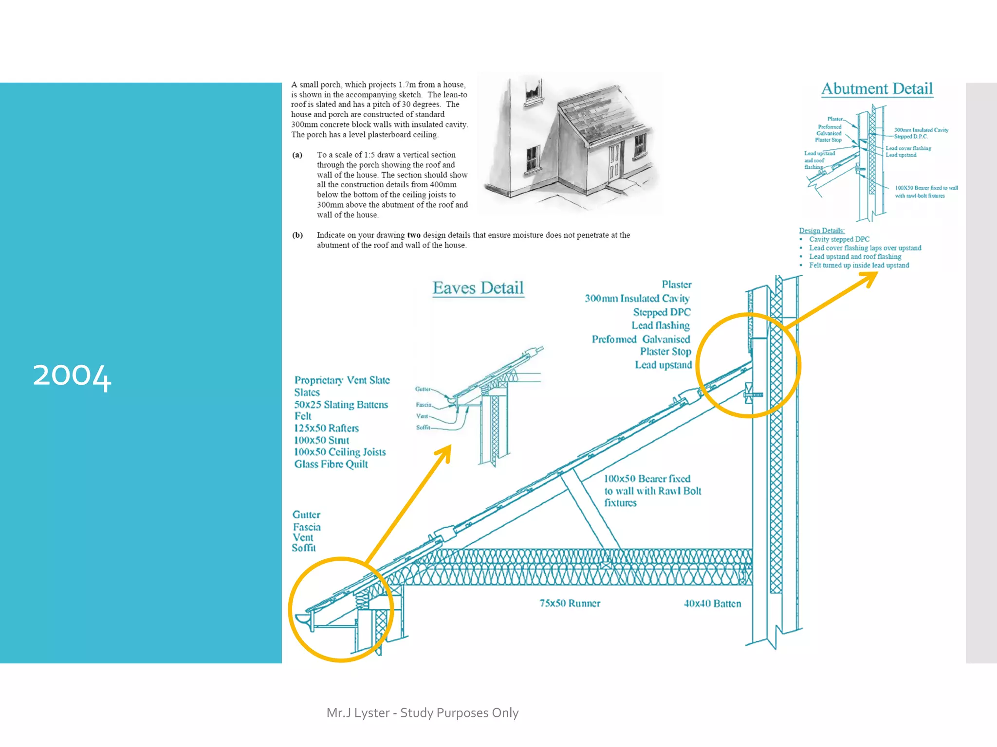2004
Mr.J Lyster - Study Purposes Only
 