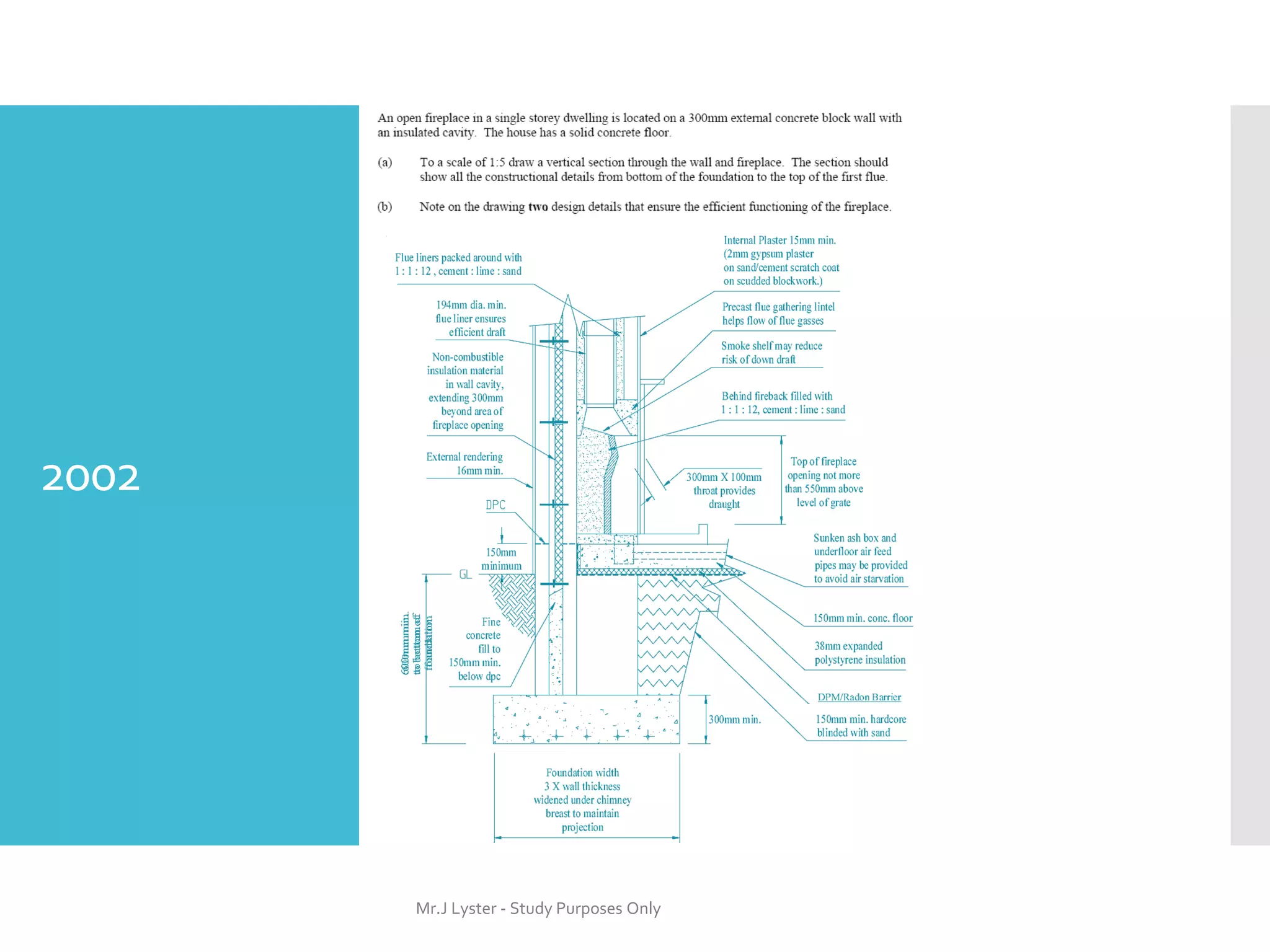 2002
Mr.J Lyster - Study Purposes Only
 