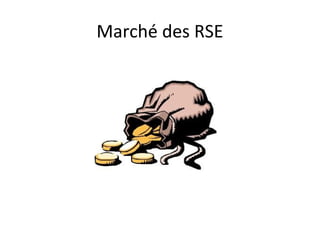 Marché des RSE
 