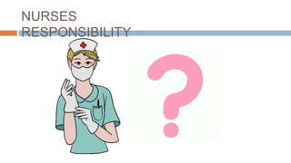NURSES
RESPONSIBILITY
 