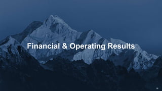 26
Financial & Operating Results
 