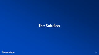 13
The Solution
 