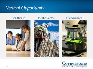 Vertical Opportunity
24
Healthcare Life SciencesPublic Sector
 