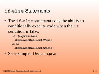 Cso gaddis java_chapter3 | PPT