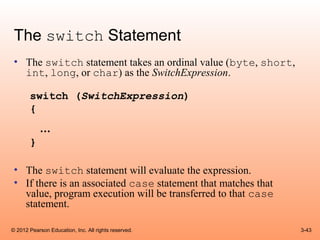 Cso gaddis java_chapter3 | PPT
