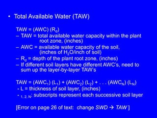 Water Ta Explained C Soil Water Relationships.ppt
