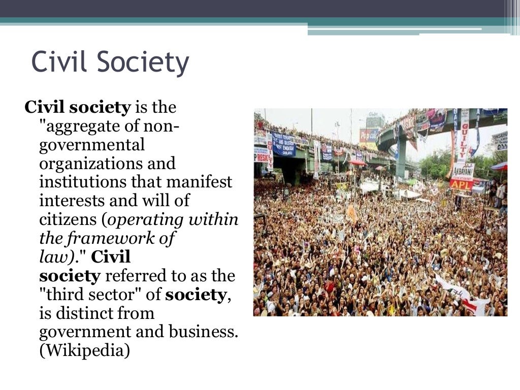 Civil Society and Public Administration