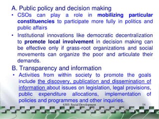 Civil Society Organisation