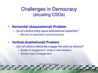 Civil Society Organisation