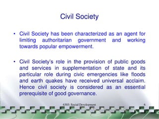 Civil Society Organisation