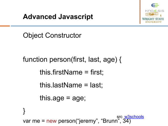 Lecture 6: Client Side Programming 2 | PPT