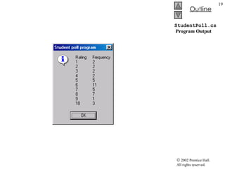 StudentPoll.cs  Program Output 