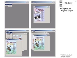 UsingMDI.cs   Program Output 