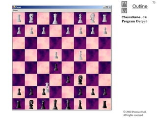 ChessGame.cs Program Output 