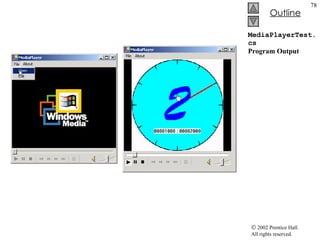 MediaPlayerTest.cs Program Output 