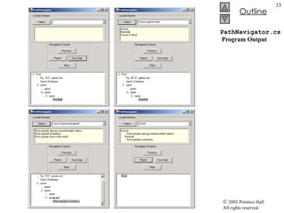 PathNavigator.cs  Program Output 
