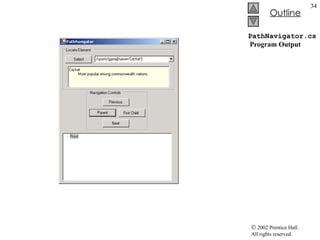 PathNavigator.cs  Program Output 