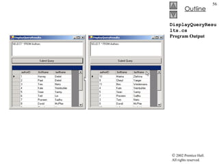 DisplayQueryResults.cs Program Output 