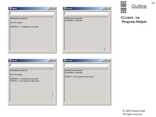Client.cs  Program Output 