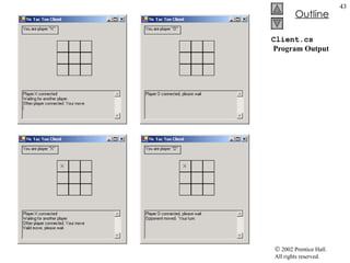 Client.cs  Program Output 