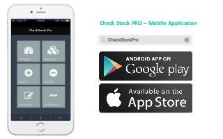 CheckStockPro
Check Stock PRO – Mobile Application
 