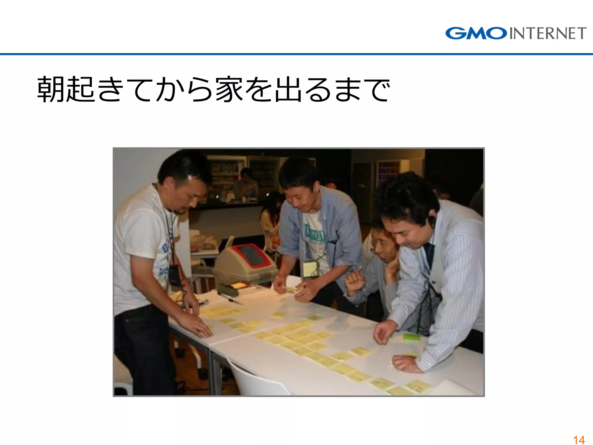 14
朝起きてから家を出るまで
 