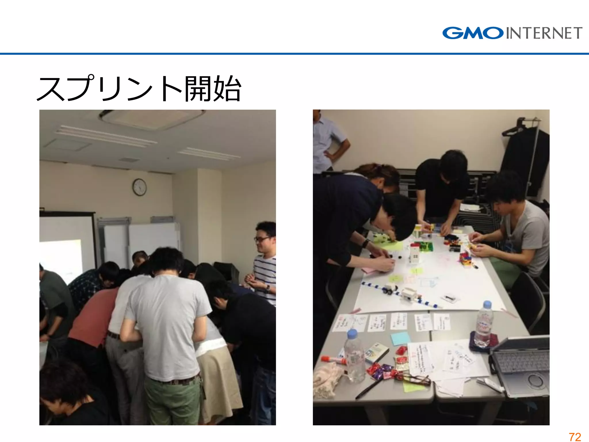72
スプリント開始
 