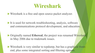 Nmap & Network sniffing | PPTX