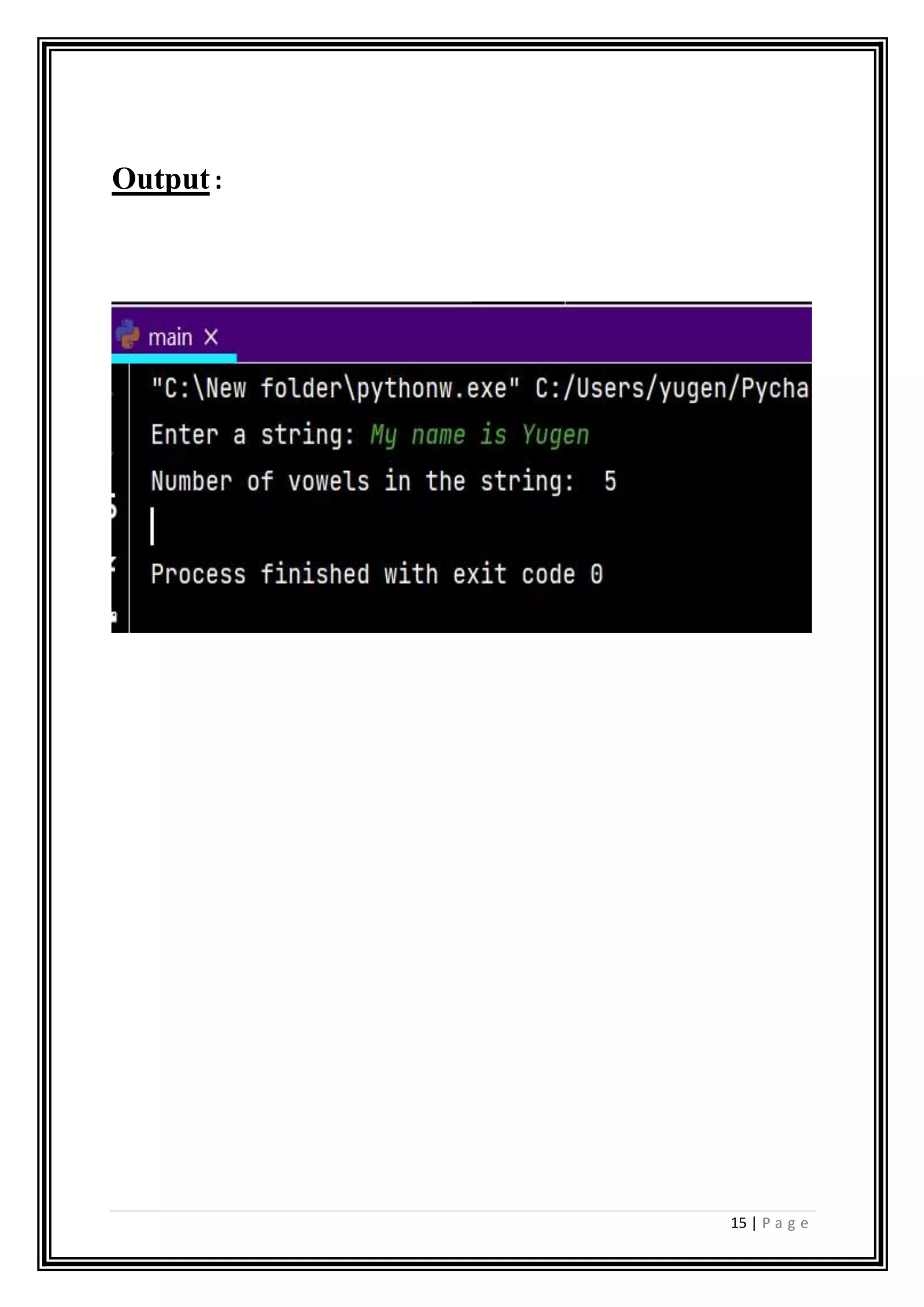 Computer Science Practical File class XII | DOCX | Programming ...