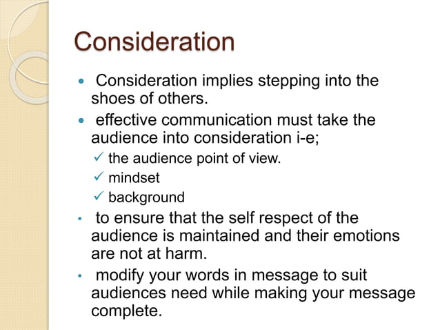 7 C's of communication Presentation | PPTX