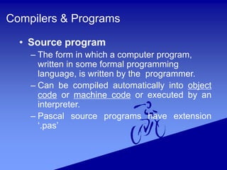 introduction computer programming languages | PPT