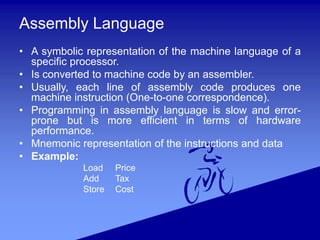 introduction computer programming languages | PPT