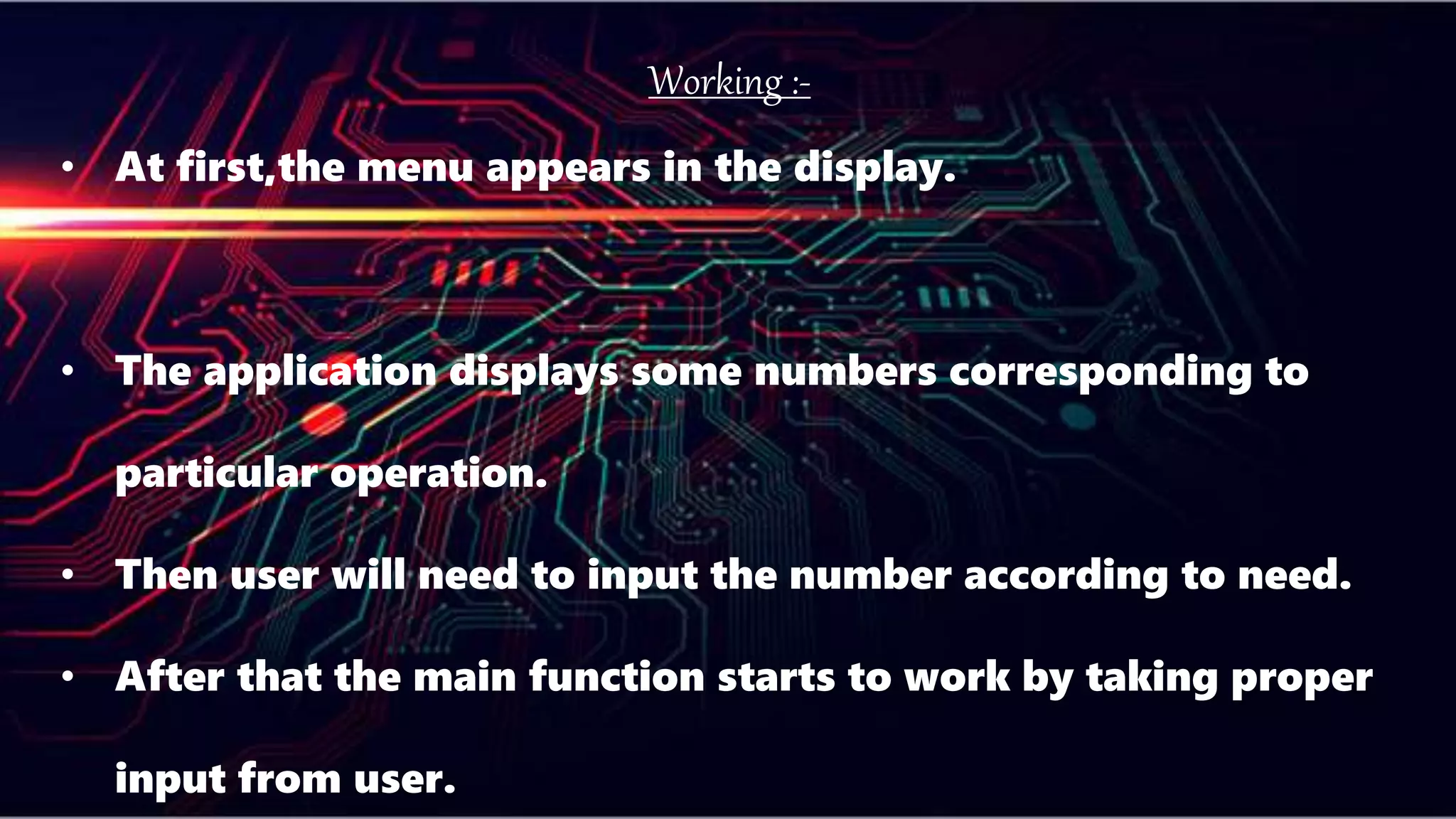 scientific calculator by using c | PPTX | Computing | Technology ...