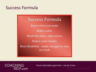 Success Formula
 