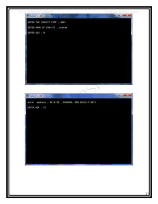Criminal Record Software Computer Science Project
21
 
