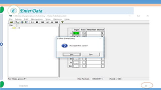 63
7/18/2024
6 Enter Data
 