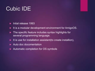 Text editor softwares cs ppt | PPTX