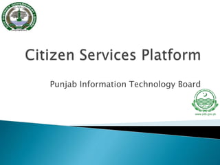 Punjab Information Technology Board
 