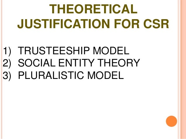 Corporate Social Responsibility Csr