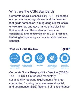 Csr Frameworks CSR - Corporate Social Responsability and Report.pdf