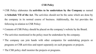 Csr Victim Act Example Script corporate social responsibility notes for b.com