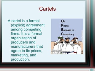Coverage of Anti Trust Laws Price fixing between competitors 