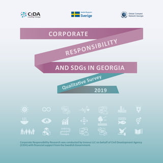 Qualitative Survey - Corporate Responsibility and SDGs in Georgia