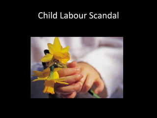 Child Labour Scandal June 1996 