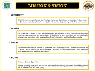 CORPORATE SOCIAL RESPONSIBILITY - UST | PPT