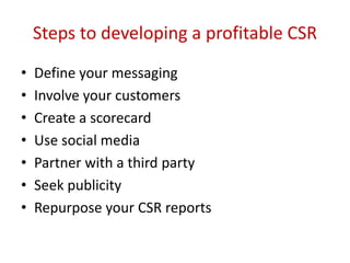 Corporate Social Responsibility | PPTX