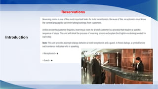 Reservations
Introduction
 